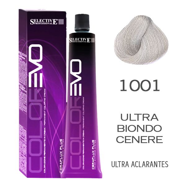 COLOR EVO EVO 1001 ULTRA RUBIO CENIZA 100gr